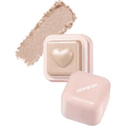 Colorgram - Milk Bling Heartlighter #01 Peach Heart, 2.2g - rozświetlacz serduszko szampański