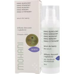 MOHANI - Regenerująco-złuszczające serum do twarzy pięć kwasów AHA, 30ml