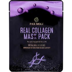 PAX MOLY - Real Collagen Mask Pack, 25 ml - maska do twarzy w płachcie z kolagenem