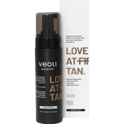 Veoli Botanica - LOVE AT FIRST TAN ekspresowa brązująca pianka z wegańskim DHA, erytrulozą i ekstraktem z bursztynu Amber Crush, 200ml