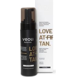 Veoli Botanica LOVE AT FIRST TAN ekspresowa brązująca pianka z wegańskim DHA, erytrulozą i ekstraktem z bursztynu Cocoa Kiss Samoopalacze 200 ml