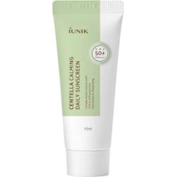 iUNIK - Centella Calming Daily Sunscreen SPF50+ PA++++, 15 ml - krem z filtrem