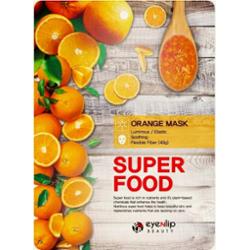 EYENLIP - Super Food Orange Mask, 23 ml - maska w płachcie do twarzy z ekstraktem z pomarańczy