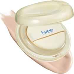 FWEE - Cushion Egg-Fit Cover 1.5 Peach, 13g - podkład w formie cushion, jasny beż z brzoskwiniowym podtonem