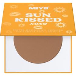 MIYO - Sun Kissed Matt Bronzing Powder Sun 02 Chilly Bronze, 10g - chłodny bronzer do twarzy