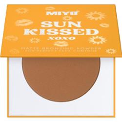 MIYO - Sun Kissed Matt Bronzing Powder Sun 01 Warm Bronze, 10g - ciepły bronzer do twarzy