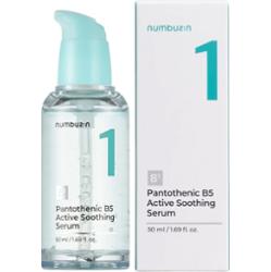 Numbuzin - No.1 Pantothenic B5 Active Soothing Serum, 50ml - serum do twarzy z witaminą B5