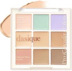 Dasique - Pro Concealer Palette #01 Cover, 9g - paleta 9 korektorów do twarzy