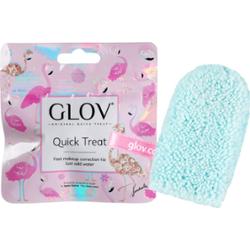 GLOV - Quick Treat Blue Lagoon, 1 szt - mała rękawiczka do korekt makijażu, niebieska