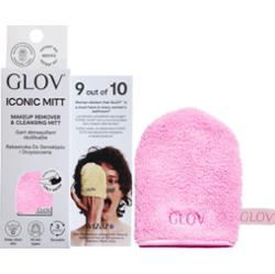GLOV - ICONIC MITT Cozy Rosie, 1 szt - rękawiczka do demakijażu i oczyszczania twarzy, różowa