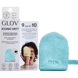 GLOV - ICONIC MITT Blue Lagoon, 1 szt - rękawiczka do demakijażu i oczyszczania twarzy, niebieska