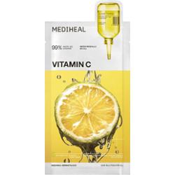 MEDIHEAL - Vitamin C Essential Mask Clear Toning, 24 ml - maska do twarzy w płachcie z witaminą C