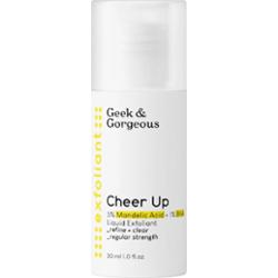Geek & Gorgeous - Cheer Up - 5% kwas migdałowy + 1%BHA, 30ml - średni eksfoliant do cery mieszanej i trądzikowej