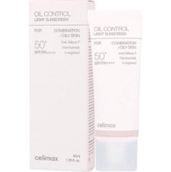 celimax Oil Control Light Sunscreen krem do opalania SPF 50+ do skóry tłustej i mieszanej 40 ml