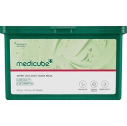 Medicube - Super Cica Daily Quick Mask, 30 szt - zestaw kojących masek do twarzy w płachcie