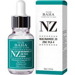 COS DE BAHA - NZ Niacinamide 20 Zinc PCA 4 Serum, 30 ml - serum do twarzy na trądzik i przebarwienia