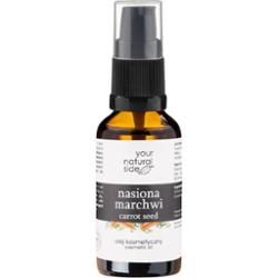 Your Natural Side - Carrot Seed Oil, 30 ml - olej z nasion marchwi do twarzy ciała i włosów