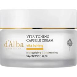 d'Alba - Vita Toning Capsule Cream, 55 g - rozświetlający krem witaminowy do twarzy