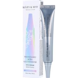 Mary&May - Tranexamic Acid+ Glutathion Eye Cream, 30ml - rozjaśniający krem pod oczy