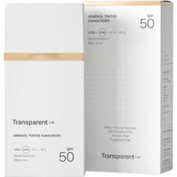 Transparent Lab - Mineral Tinted Sunscreen Medium SPF50, 100 ml - mineralny krem do twarzy