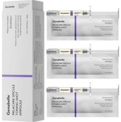 Genabelle - Melacare Spicule Toning Shot Ampoule, 3 x 1 ml - zestaw rozjaśniających ampułek do twarzy