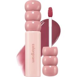 Colorgram - Fruity Glass Tint 15 Satisfied Fig, 3 g - błyszczyk do ust z efektem tintu