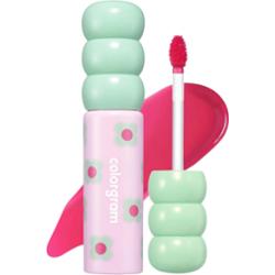 Colorgram - Fruity Glass Tint 04 Adorable Berry, 3 g - błyszczyk do ust z efektem tintu