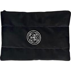 ECARLA - Pikowana kosmetyczka w kolorze czarnym, 1 szt