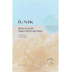 iUNIK - Beta-Glucan Family Moisture Mask, 25 ml - nawilżająca maska do twarzy w płachcie