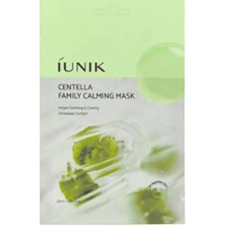 iUNIK - Centella Family Calming Mask, 25 ml - kojąca maska do twarzy w płachcie