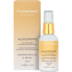Sensum Mare - ALGODROPS SATIN Kremowa emulsja ochronna przeciw fotostarzeniu SPF 50+ UVB UVA PA++++ HEV/IR, 50ml