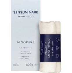 Sensum Mare - ALGOPURE Muslin Face Towel, Ręcznik muślinowy bambusowo - algowy 1 szt.