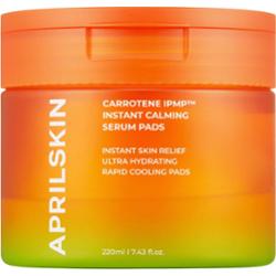 APRILSKIN - Carrotene IPMP™ Instant Calming Serum Pads, 80 szt - kojące serum do twarzy w formie płatków