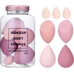 ECARLA - Zestaw 7 gąbeczek do makijażu w różnych odcieniach, Rose Cream Duo