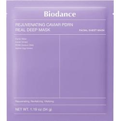 Biodance - Rejuvenating Caviar PDRN Real Deep Mask, 34 g - rewitalizująca maska hydrożelowa do twarzy w płachcie