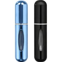 ECARLA - Zestaw 2 atomizerów podróżnych na perfumy, 5 ml