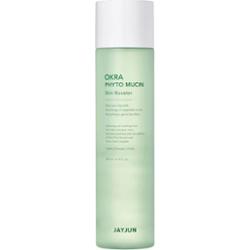 JAYJUN - Okra Phyto Mucin Skin Booster, 200 ml - nawilżająco-kojący booster-tonik do twarzy