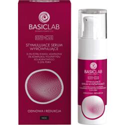 BASICLAB - Esteticus Stimulating Balancing Serum, 30 ml - stymulujące serum wyrównujące do twarzy na noc