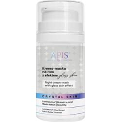 APIS - Crystal Skin Night Cream-Mask With Glass Skin Effect, 50 ml - kremo-maska do twarzy na noc z efektem „glass skin”