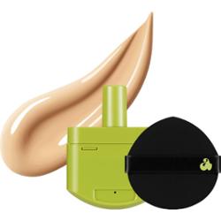 UNLEASHIA - Satin Wear Healthy-Green Cushion Re-Feel 21W Creamer SPF30 PA++, 15 g - satynowy podkład w formie cushion uzupełnienie
