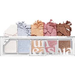 Unleashia Mood Shower Face Palette paletka cieni do powiek i rozświetlaczy z perłowym blaskiem odcień NO.101 Ballerino 1 szt.