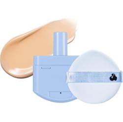 UNLEASHIA - Babe Skin Baby Blue Cushion Re-Feel 22N Mellow SPF 40 PA++, 15 g - nawilżający podkład w poduszce o naturalnym wykończeniu uzupełnienie
