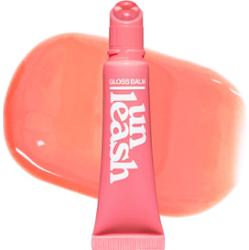 UNLEASHIA - Sunset Dazzle Gloss Balm No.2 Bondi, 10 g - nawilżający błyszczyk-balsam do ust z peptydami