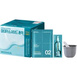 Mediheal - Derma Modeling Pack Madecassoside Blemish 2 step - dwuetapowa kuracja kojąco-regenerująca do twarzy
