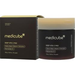 Medicube - Deep Vita C Pad, 70ea - intensywnie rozjaśniające płatki z witaminą C