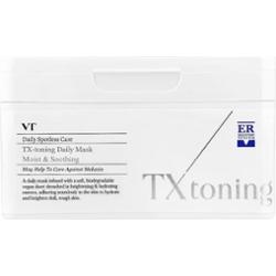 VT COSMETICS - TX-Toning Daily Mask, 30 szt - zestaw nawilżająco-rozjaśniających masek do twarzy w płachcie