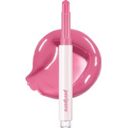 Peripera - Heart Jam Glow Lip 08 Peach Crumble, 1.4 g - pomadka do ust w sztyfcie z efektem błyszczyku