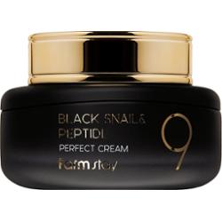 Farmstay - Black Snail & Peptide 9 Perfect Cream, 55 ml - przeciwstarzeniowy krem do twarzy
