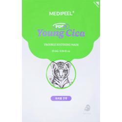 MEDIPEEL - Young Cica PDRN Trouble Soothing Mask, 25 ml - kojąca maska do twarzy w płachcie