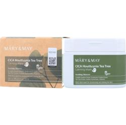 Mary & May CICA Houttuynia Tea Tree Calming Mask Set | Zestaw 30 kojących maseczek w płachcie z ekstraktem z wąkroty azjatyckiej